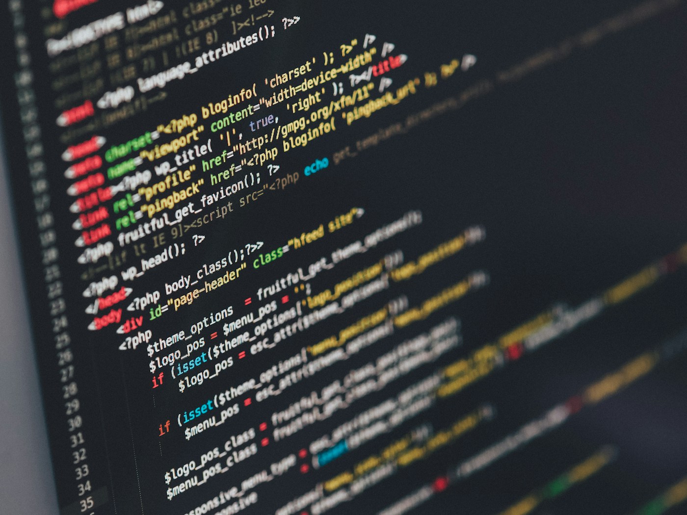 Focused development on a laptop